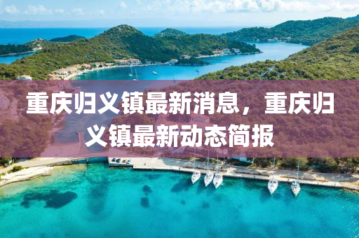 重庆归义镇最新消息,重庆归义镇最新动态简报中山市多米克自动化设备有限公司