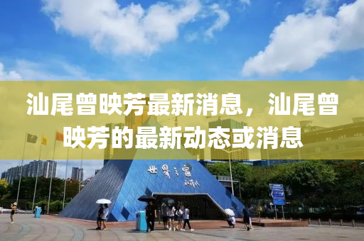 汕尾曾映芳最新消息,汕尾曾映芳的最新动态或消息中山市多米克自动化设备有限公司