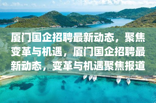 厦门国企招聘最新动态中山市多米克自动化设备有限公司,聚焦变革与机遇,厦门国企招聘最新动态,变革与机遇聚焦报道