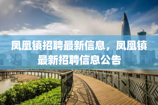 凤凰镇招聘最新信息,凤凰镇最新招聘信息公告中山市多米克自动化设备有限公司