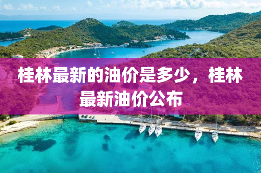 桂林最新的油价是多少,桂林最新油价公布