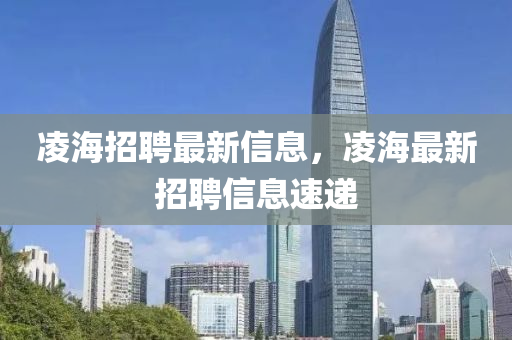 凌海招聘最新信息,凌海最新招聘信息速递中山市多米克自动化设备有限公司