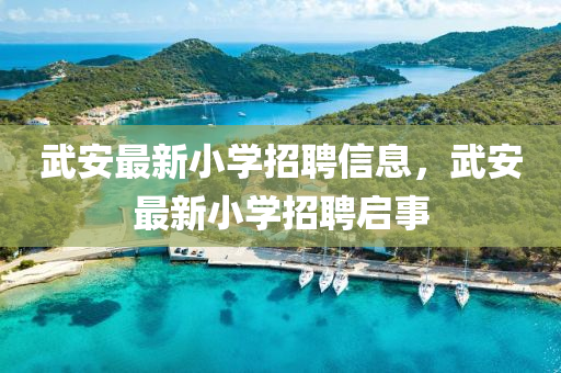 武安最新小学招聘信息,武安最新小学招聘启事中山市多米克自动化设备有限公司