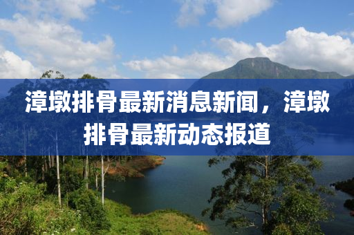漳墩排骨最新消息新闻,漳墩排骨最新动态报道中山市多米克自动化设备有限公司