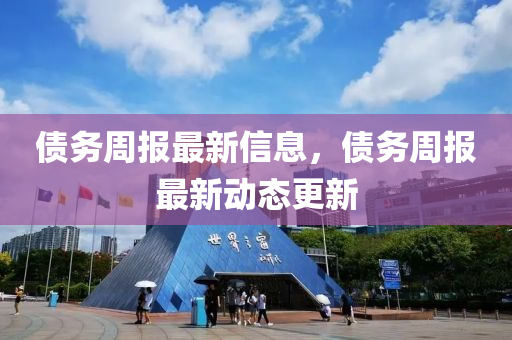 债务周报最新信息，债务周报最新动态更新中山市多米克自动化设备有限公司