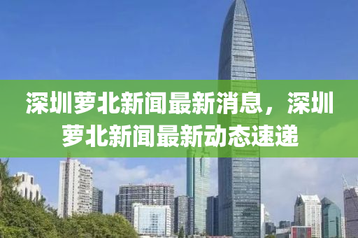 深圳萝北新闻最新消息,深圳萝北新闻最新动态速递中山市多米克自动化设备有限公司